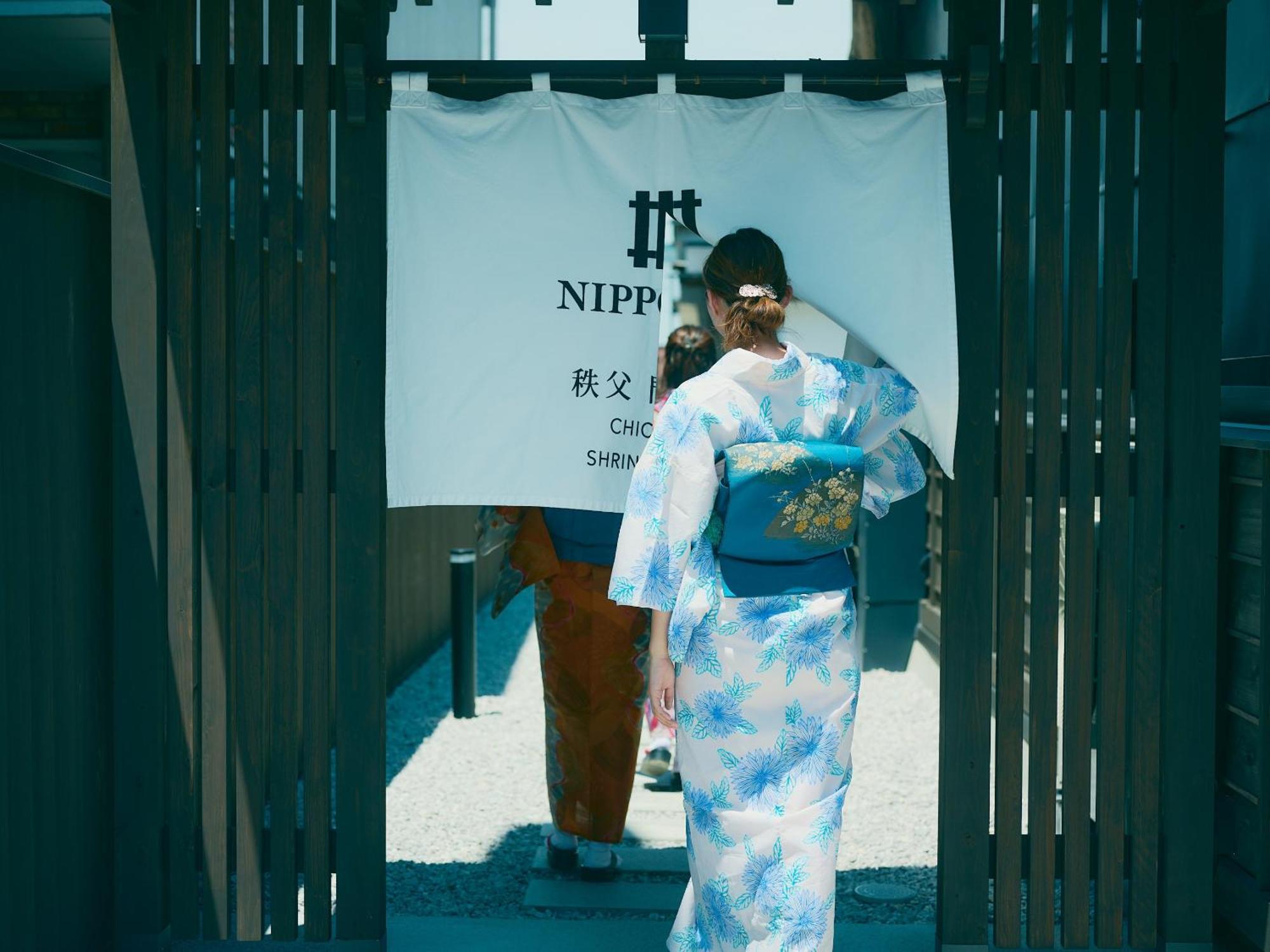 Отель Nipponia Chichibu Monzenmachi Экстерьер фото
